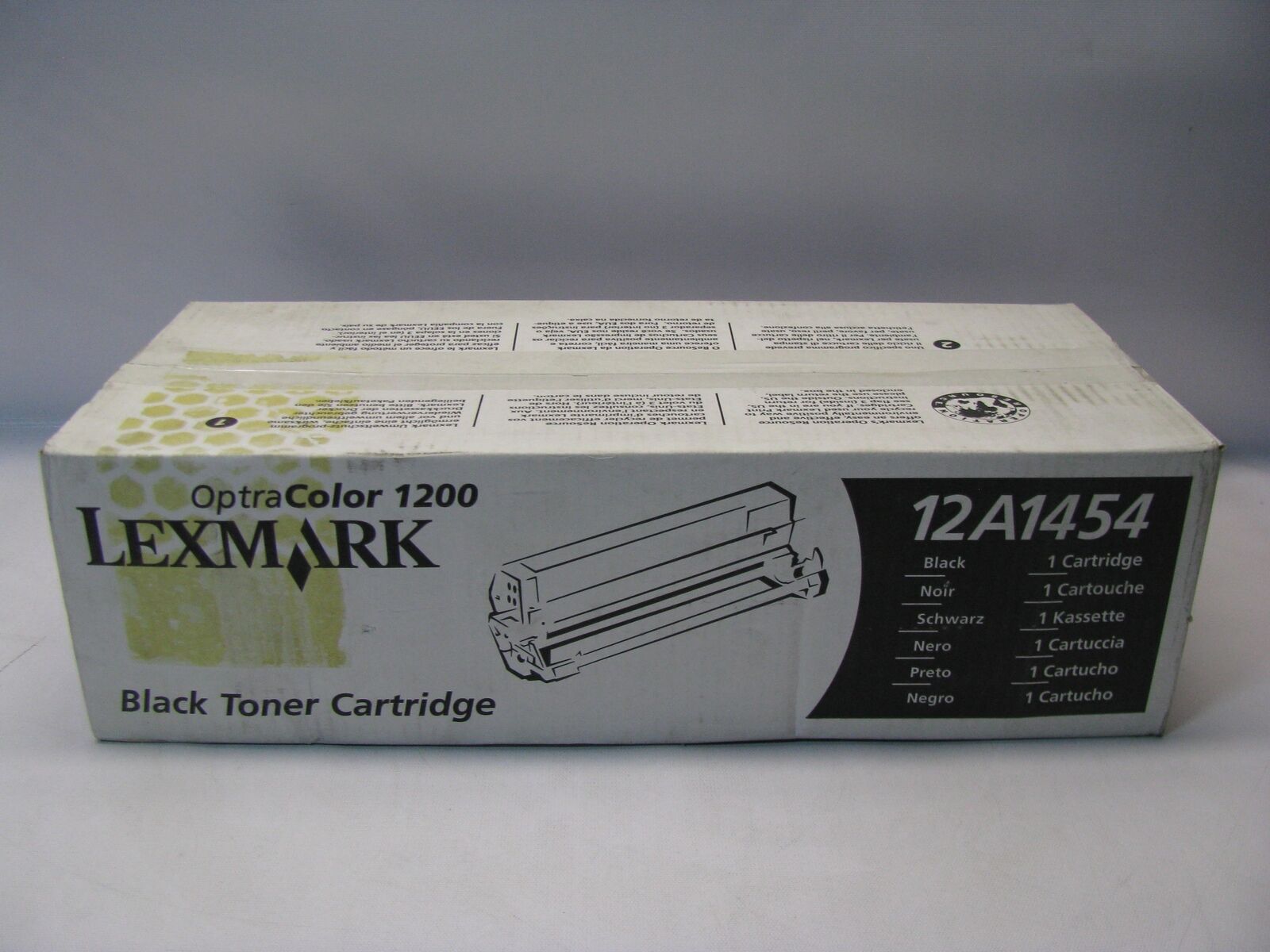 Lexmark 12A1454 Black Toner Tucson Mall Grade Max 76% OFF C