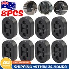 8X Exhaust Mount Repair Hanger Bracket Heavy Duty Rubber Replacement Universal