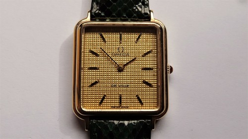OMEGA De Ville tank 14k solid gold 