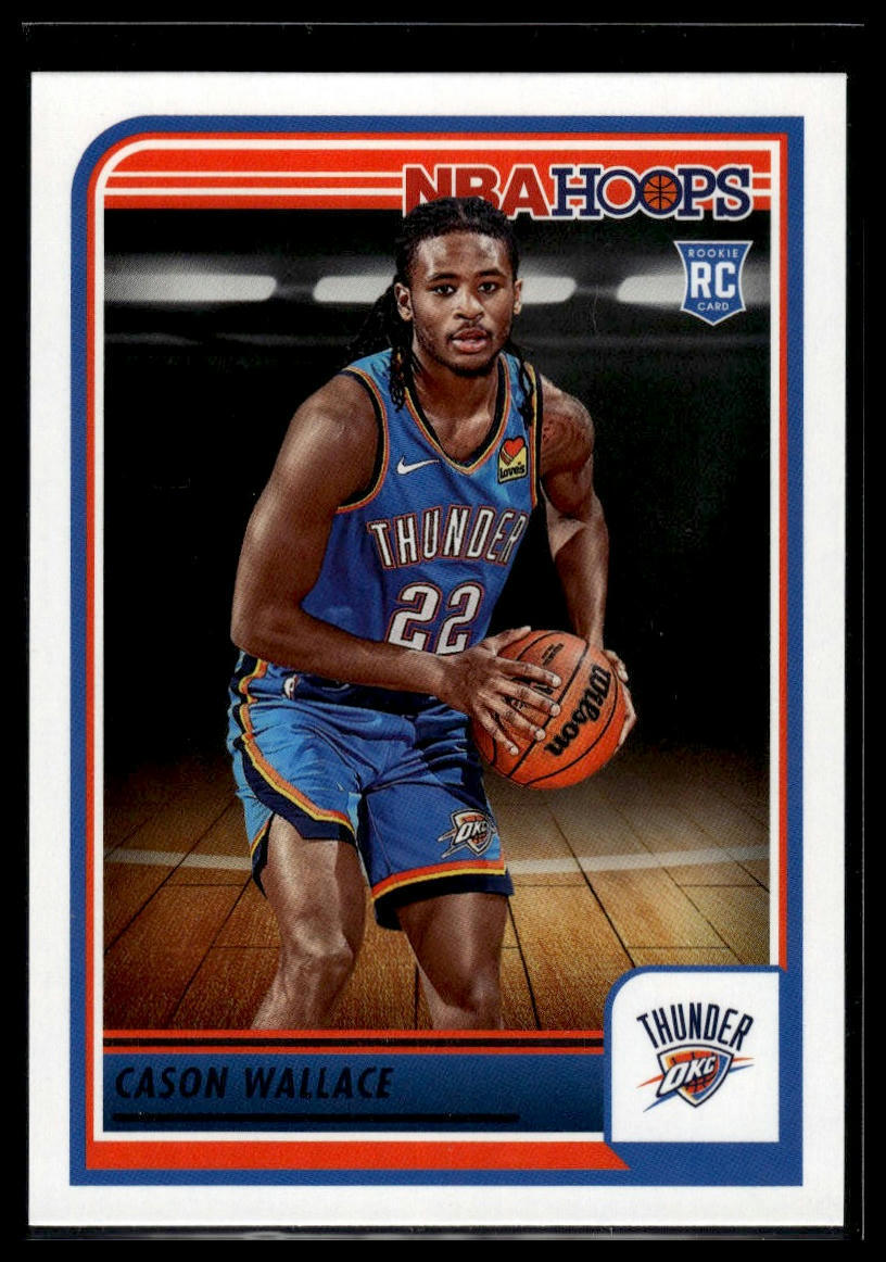 2023-24 Hoops #252 Cason Wallace Rated Rookie