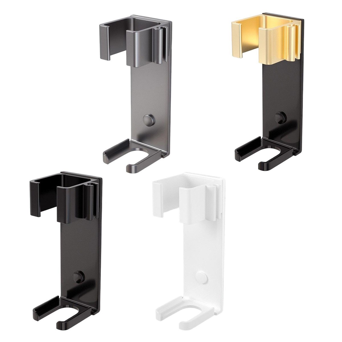 Wall Mount Curling Iron Holder Hair Styling Tool Organizer for