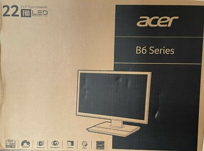 Acer - B226HQL - 21.5'' Full HD LED LCD Monitor - 16:9 - Dark Gray