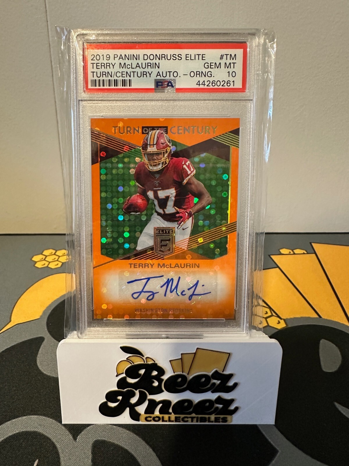 Terry McLaurin Panini Donruss Elite Turn of the Century Autographs #TM Base