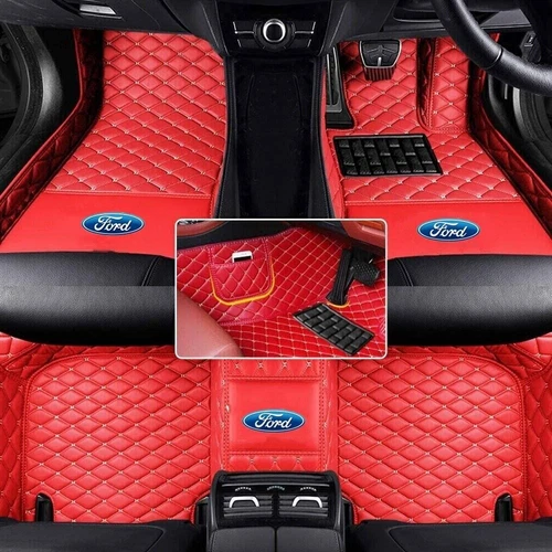 For Ford Everest Custom Car Floor Mats Right-hand Drive Waterproof Auto Mats - Picture 9 of 35