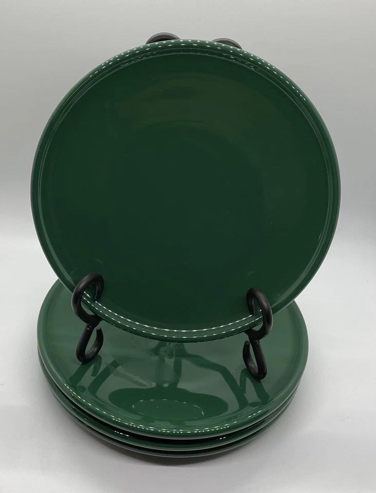 Juego de platos de postre Waechtersbach España Hunter verde 7,5" CUATRO USADOS EN EXCELENTE ESTADO Foto 4 de 4