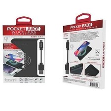 TZUMI Pocket Juice 4,000 mAh Wireless Portable Battery Brand New