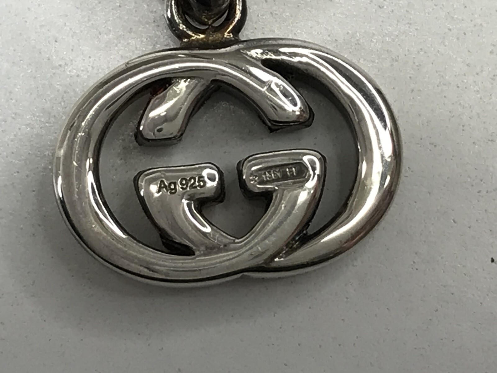 Gucci interlocking G 925Sterling Silver Dangle Ho… - image 12