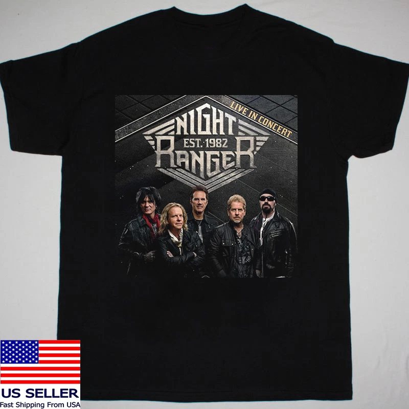 Night Ranger T Shirt In Men's T-Shirts for sale | eBay