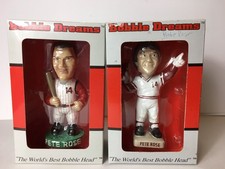 2 Pete Rose Bobble Dreams Bobblehead Rookie 4192 New In Box Cincinnati Reds