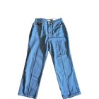 NWT - New LOFT Women’s Curvy Straight Blue Denim Jeans Size 29 - High Rise  — photo 1