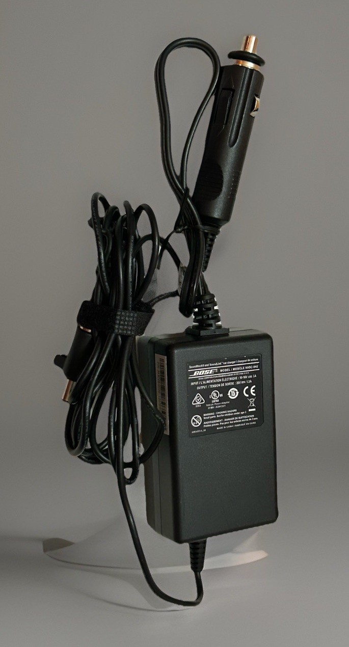 Bose SoundLink Wireless Bluetooth Nylon Mobile Speaker 404600 Wall & Car Charger