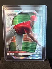 Chase Burns 2025 Prizm - Pulsar Prizm #318/499 - Cincinnati Reds