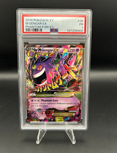 M Gengar-EX graded PSA 1 for sale on eBay