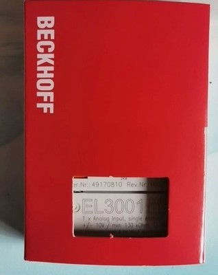 New In Box Beckhoff EL3001 PLC Module EL3001 EL3001 Free shipping