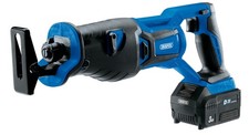DRAPER D20 20V Brushless Reciprocating Saw with 1x 3Ah Battery and Fast Charger 