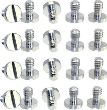 20 X 1/4 Stainless Steel Flat Head Screw for Camera/Tripod/Qr Plate