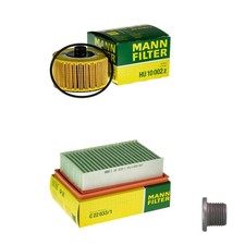 MANN-FILTER Inspektionspaket Filterset für Smart Fortwo Coupe 0.9 Forfour