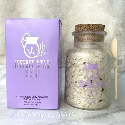 Jeffree Star Skin HTF Lavender Lemonade Bath Salts 11.3oz, New Open Box