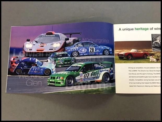 1998 BMW 32-page Car Brochure Catalog - 750iL 740iL 540i M3 Z3 318i 328i 318ti - Image 4 of 4