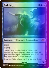 MTG Magic the Gathering Subtlety (67/767) Modern Horizons 2 LP FOIL