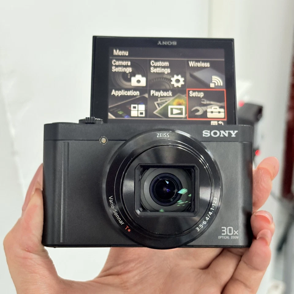 Cámara digital Sony Cyber-Shot DSC-WX500 18,2 MP negra idioma inglés Foto 4 de 4