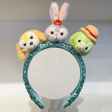 Disney Aulani Resort Duffy and Friends Plush Headband for Adults