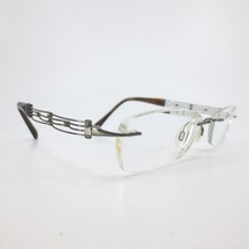 Charmant Line Art XL2011 Rimless Eyeglasses Gunmetal Brown Titan 50 17 135 Japan