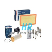 KIT DE SERVICIO DE FILTROS DE AIRE DE ACEITE BOSCH + BUJÍAS PARA AUDI TT COUPE 2.0 TFSI 2014+