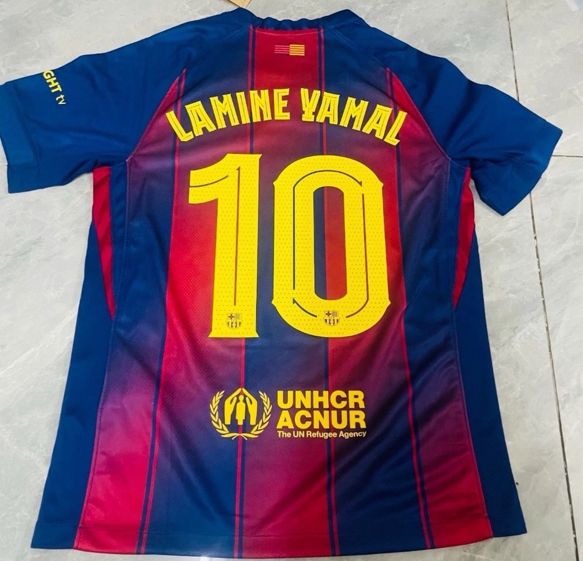 FC Barcelona ヤマル　ゲームジャージ(Away 2025~26)M FC Barcelona ヤマルゲームジャージ(Away 2025~26)2XL FC