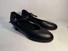 Ballroom Dancing Shoes Capezio Jr. Footlight Character Shoes 1.5" Size 8N