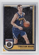 2022-23 Panini NBA Hoops Rookies Purple Winter Christian Braun #251 02ez