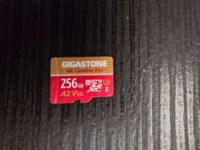 Gigastone 256GB Micro SD Card, GoPro SD Card, 4K UHD Video Recording, A2 V30