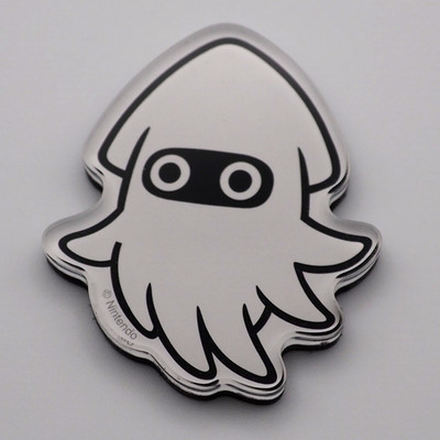 Blooper Super Mario Chara Magnets Acrylic Magnet Bandai Japan ZE502