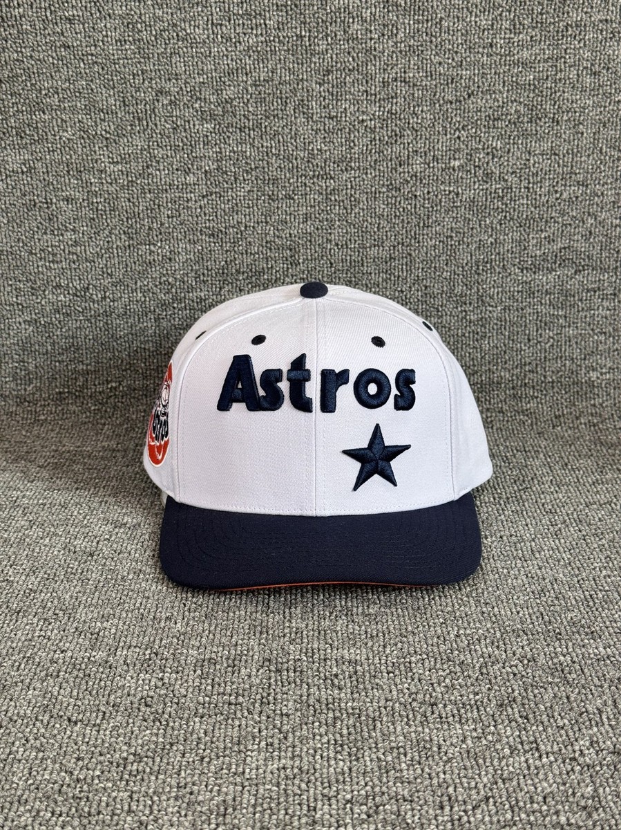 Mitchell & Ness Houston Astros Retro Snapback White Navy Hat