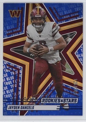 2025 Panini Rookies & Stars True Blue 126/149 Jayden Daniels #48 1j5e