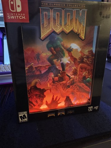SEALED DOOM: The Classics Collection Collectors Edition - Nintendo Switch - LRG