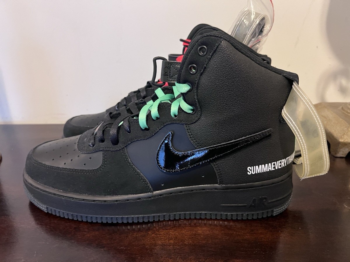 Size 12 Nike Lauren Halsey x Air Force LE High ALL FOR LA