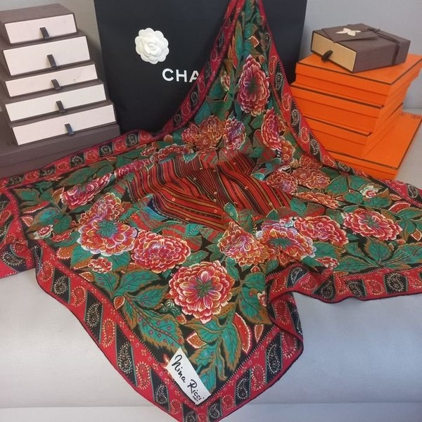 Unisex Nina Ricci Scarf Silk