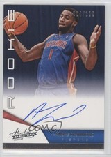 2012-13 Absolute Rookie 4/199 Andre Drummond #167 Auto 02v3