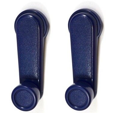 fits 1986 to 1994 Nissan D21 Window Crank Handle Left and Right Blue