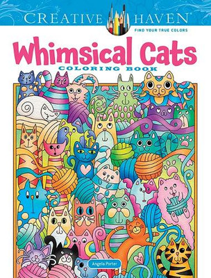 Angela Porter Creative Haven Whimsical Cats Coloring Book (Paperback)