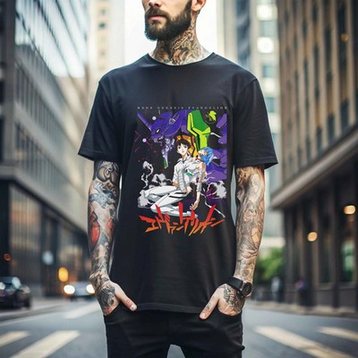 Anime Shiguang Daili Ren Cheng Xiaoshi Lu Guang Black T Shirt
