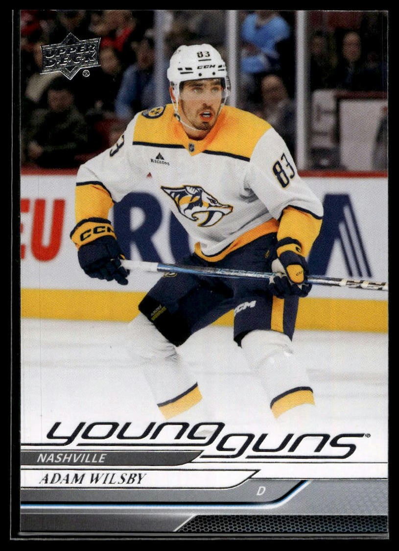 2024-25 Upper Deck #720 Adam Wilsby Rookie RC