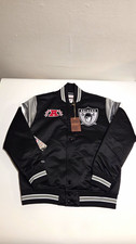Mitchell & Ness NFL Throwbacks Oakland Raiders Jacke Schwarz/Grau/Wei&szlig;