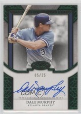 2024 Topps Tier One Talent Green Foil 5/25 Dale Murphy #T1TA-DM Auto 1l9b