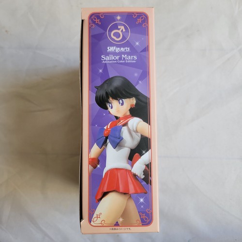 S.H.Figuarts Sailor Mars Animation Color Edition Figure Sailor Moon - Picture 4 of 16