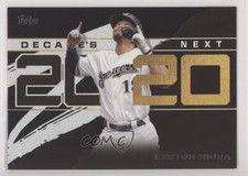 2020 Topps Decades Next Black 287/299 Keston Hiura #DN-7 yj6