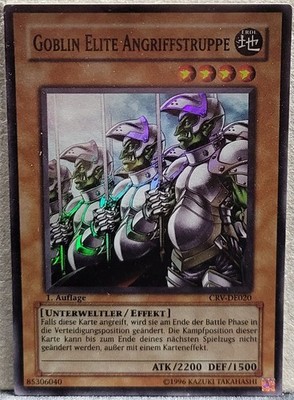 YuGiOh - 1x Goblin Elite Angriffstruppe - CRV-DE020 - Super Rare - Deutsch