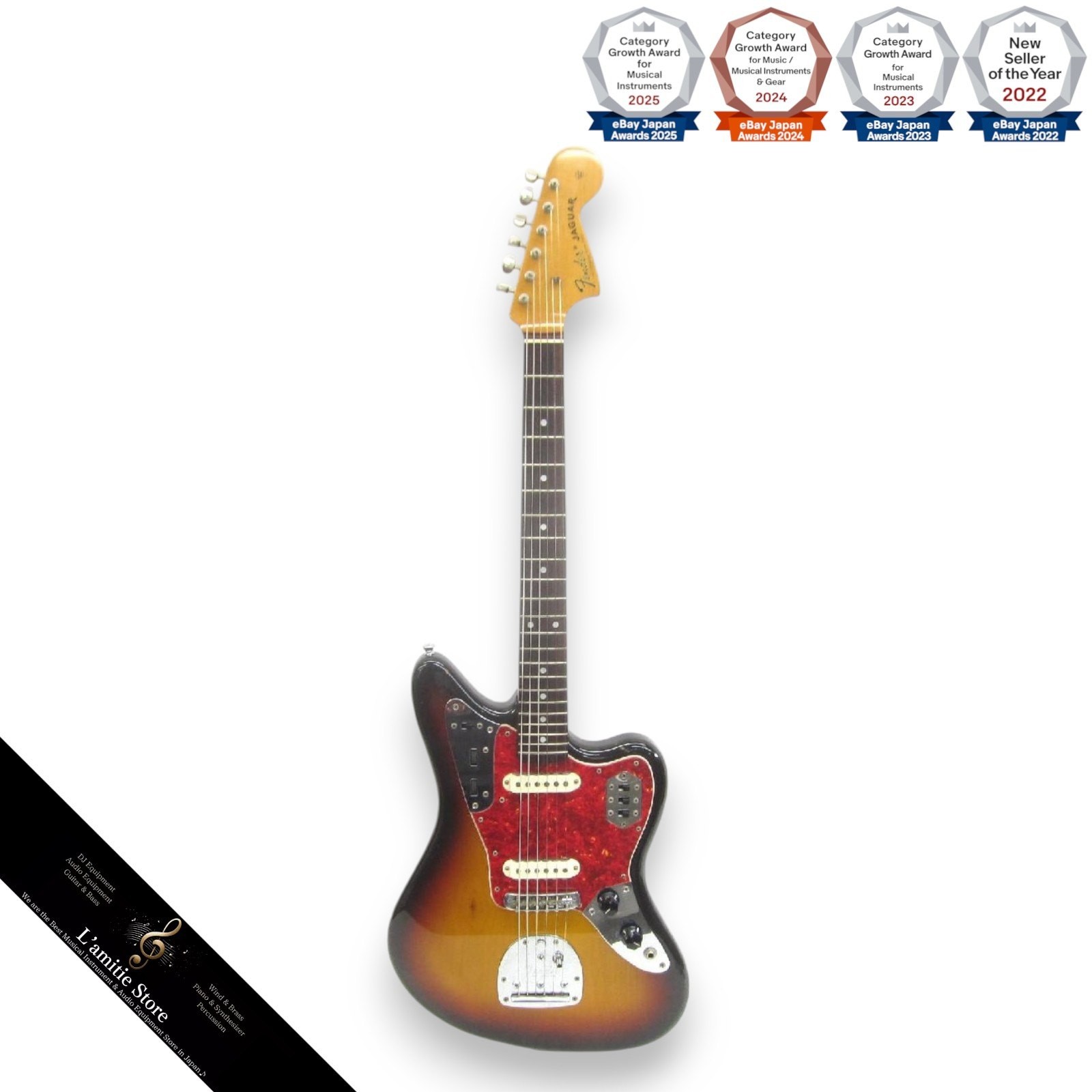 Fender Japan Jaguar Electric Guitar JG6685 UD4366