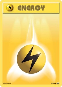 Lightning Energy 94/108 XY Evolutions Reverse Holo